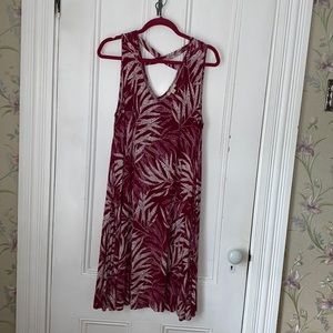 Crisscross back summer dress